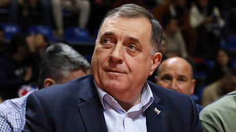 Bosnian Serb leader Milorad Dodik.